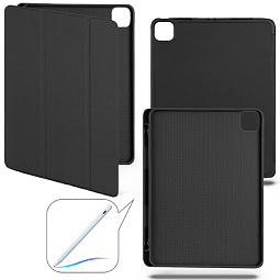 Чехол книжка Smart Case для iPad Air 13 (2024) Черный с отделением для Pencil - фото 1