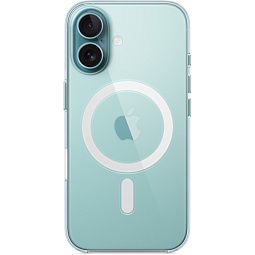 Чехол-накладка Hoco для iPhone 16 Plus 6.7 силиконовая прозрачная с MagSafe - фото 3