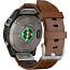 Умные часы Garmin FENIX 7 Pro Sapphire Solar титановый серый с коричневым кожаным ремешком (010-02777-30) - фото 7