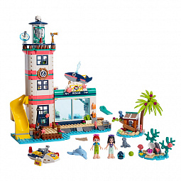Конструктор LEGO Friends 41380 Спасательный центр на маяке - фото 1