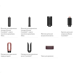 Стайлер Dyson Hairstyler Air Lab Coanda 2x HS09 Complete Long, Ceramic Pink/Rose Gold, 598767-01 - фото 3