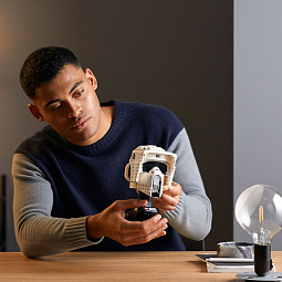 Конструктор LEGO Star Wars 75305 Шлем пехотинца-разведчика - фото 3