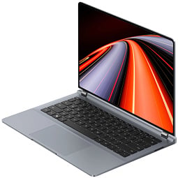 Ноутбук Huawei MateBook GT 14 EnzoH-W7211T, 14.2", OLED, Intel Core Ultra 7 155H 1.4ГГц, 16-ядерный, 32ГБ LPDDR5x, 1ТБ SSD, Intel Arc, без ОС, серый космос ,53014NQB - фото 3