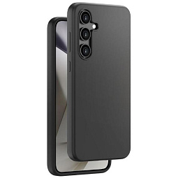 Чехол силиконовый для Samsung S24 FE черный - фото 1