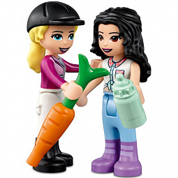 Конструктор LEGO Friends 41441 Тренировка лошади и прицеп для перевозки - фото 7