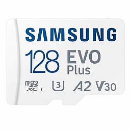 Карта памяти microSDXC Samsung EVO Plus 128 ГБ (MB-MC128KA) A2 V30 4K - фото 2