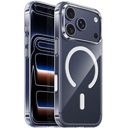 Чехол-накладка Hoco AS4 для iPhone 17 Pro Max 6.9 силиконовая прозрачная с MagSafe - фото 1