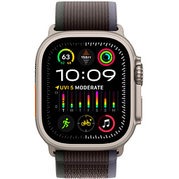 Apple Watch Ultra 2 GPS + Cellular 49mm Trail Loop M/L, Blue/Black (MRFR3/MRF63) - фото 2