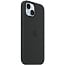Чехол-накладка iPhone 15 Silicone Case with MagSafe - Black (MT0J3) - фото 13