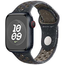 Apple Watch Nike Series 9 GPS 45mm Aluminum Case with Midnight Sky Nike Sport Band M/L, (Полуночное небо), MUV53 - фото 1