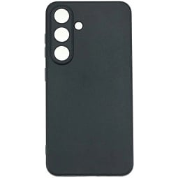 Чехол силиконовый для Samsung S25 черный - фото 1