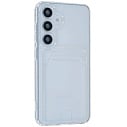 Фото Чехол силиконовый для Samsung S25 прозрачный c кармашком