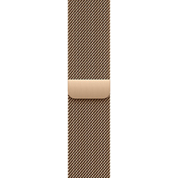 Apple Watch Series 10 46mm Titanium Case with Milanese Loop M/L, Gold (MX003) - фото 3