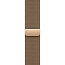 Apple Watch Series 10 46mm Titanium Case with Milanese Loop M/L, Gold (MX003) - фото 6