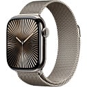 Фото - Apple Watch Series 10 46mm Titanium Case with Milanese Loop M/L, Natural (MWYC3)