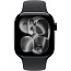 Apple Watch Series 11 42mm GPS Aluminum Case with Sport Band M/L, Jet Black/Black, MEQU4LW/A - фото 5
