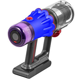 Пылесос Dyson V12 Detect Slim fluffy (SV46), Blue/Nickel - фото 5