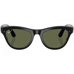 Умные очки Ray-Ban (Gen 2) Skyler Shiny Black G15 Green, 150 - 52 Size - фото 1