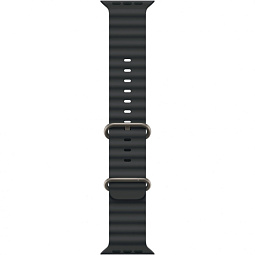 Apple Watch Ultra 3 (2025) 49mm Natural Titanium Case with Black Ocean Band - фото 3