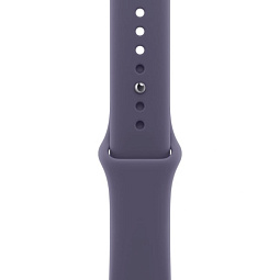 Apple Watch Series 11 46mm GPS Aluminum Case with Sport Band S/M, Silver/Purple Fog, MEV94 - фото 3