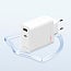 Зарядное устройство Oneplus, 120 Вт, SuperVOOC Adapter Dual Ports kit, белый - фото 12