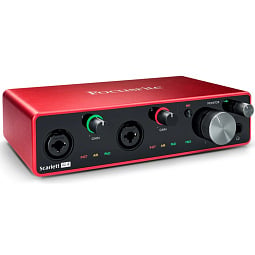 Аудиоинтерфейс Focusrite Scarlett 4i4 3rd Gen - фото 3