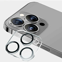 Стекло защитное для камеры iPhone 15 Pro/15 Pro Max - фото 2