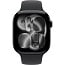 Apple Watch Series 11 46mm GPS Aluminum Case with Sport Band S/M, Jet Black/Black, MEUW4LW/A - фото 5