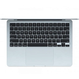 13.6" Ноутбук Apple MacBook Air 13 2025 2560x1664, Apple M4, RAM 16 ГБ, SSD 256 ГБ, 10C CPU/8C GPU, macOS, Sky Blue (Z1H70002T) - фото 2