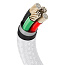 Кабель Baseus Cafule Series Metal Data Cable USB to IP 2.4A 1m, White - фото 18