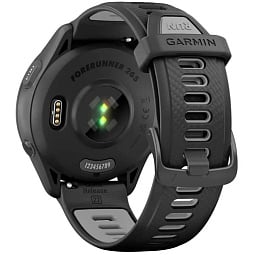 Умные часы Garmin Forerunner 265, с черным безелем и силиконовым черно-серым ремешком (010-02810-10) - фото 4