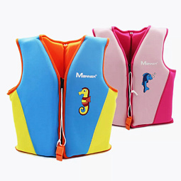 Детский спасательный жилет для плавания Manner, розовый, размер S - фото 5