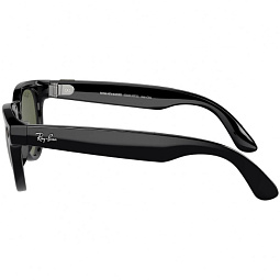 Умные очки Ray-Ban Meta Headliner (Gen 2) Shiny Black G15 Green, 150 - 50 Size (M) - фото 3