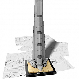 Конструктор LEGO Architecture 21031 Бурдж-Халифа - фото 3