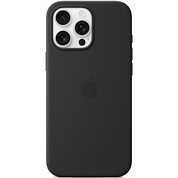 Чехол-накладка iPhone 16 Pro Max Silicone Case with MagSafe - Black (MYYT3) - фото 3