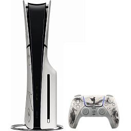 Игровая приставка Sony PlayStation 5 Slim, с дисководом, 1000 ГБ SSD, Ghost of Yotei Black Limited Edition - фото 2