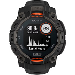 Умные часы Garmin INSTINCT 3 Solar 45 mm, Black with Black Band (010-02934-00) - фото 2