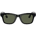 Фото Умные очки Ray-Ban Meta Wayfarer (Gen 2) Shiny Black G15 Green, 155 - 53 Size (L)