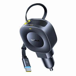 Автомобильное зарядное устройство Baseus PrimeTrip VR2 Max 45W 2xUSB-C (C0206900) черный - фото 2