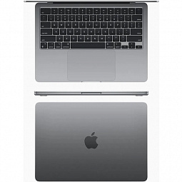 13.6" Ноутбук Apple MacBook Air 13 2022 2560x1664, Apple M2, RAM 16 ГБ, SSD 256 ГБ, Apple graphics 8-core, macOS, RU, Z15S000MP, серый космос - фото 6