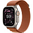 Apple Watch Ultra 3 (2025) 49mm Natural Titanium Case with Terra Cotta Alpine Loop - фото 4