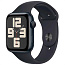 Apple Watch SE 2023 GPS 40mm Aluminium Case with Sport Band S/M, Midnight (Тёмная ночь), MR9X3 - фото 6