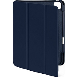 Чехол книжка Smart Case для iPad Pro 13 (2024) Темно-синий с отделением для Pencil - фото 2