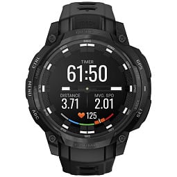 Умные часы Garmin Instinct Crossover Amoled Tactical Edition Black (010-03398-02) - фото 2