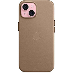 Чехол-накладка iPhone 15 FineWoven Case with MagSafe - Taupe (MT3C3) - фото 7