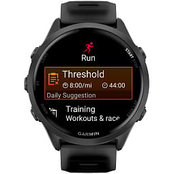 Умные часы Garmin Forerunner 570 47mm Slate Grey Aluminium with Translucent Black/Black Band (010-02971-00) - фото 2