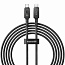 Кабель USB-C BASEUS Unbreakable Series Fast Charging Type-C - Type-C, 5A, 100W, 1 м, черный - фото 8