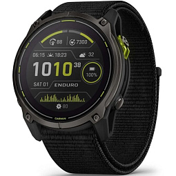 Умные часы Garmin ENDURO 3 Sapphire Solar Black (010-02751-01) - фото 1