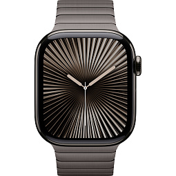 Apple Watch Series 10 46mm Titanium Case with Link Bracelet, Slate - фото 2