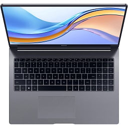 Ноутбук Honor MagicBook X16 2024 BRN-F56 5301AHHM, 16", 2024, IPS, Intel Core i5 12450H 2ГГц, 8-ядерный, 16ГБ LPDDR4x, 512ГБ SSD, Intel UHD Graphics, без ОС, серый, RU - фото 2